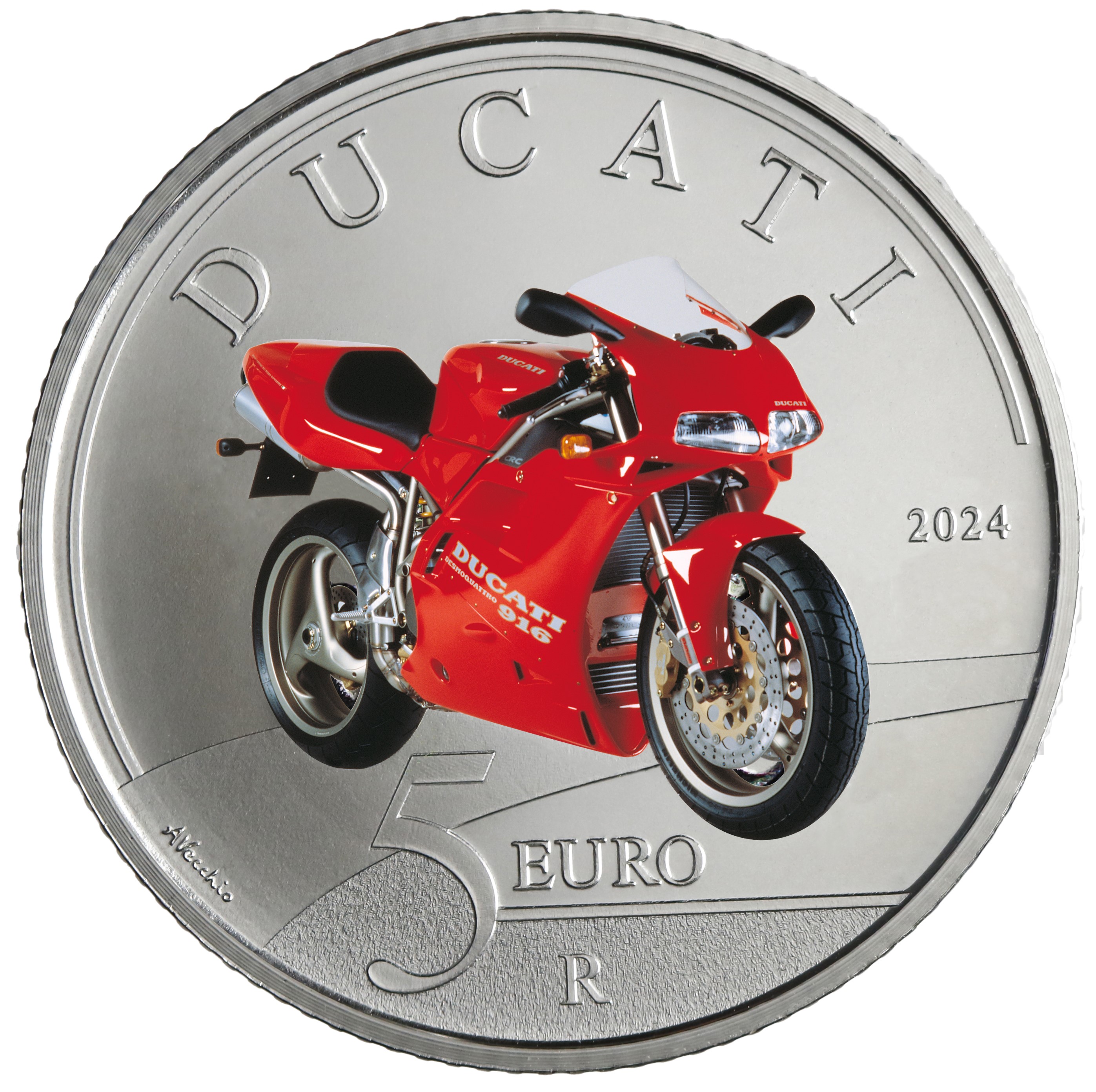 moneta Ducati 916